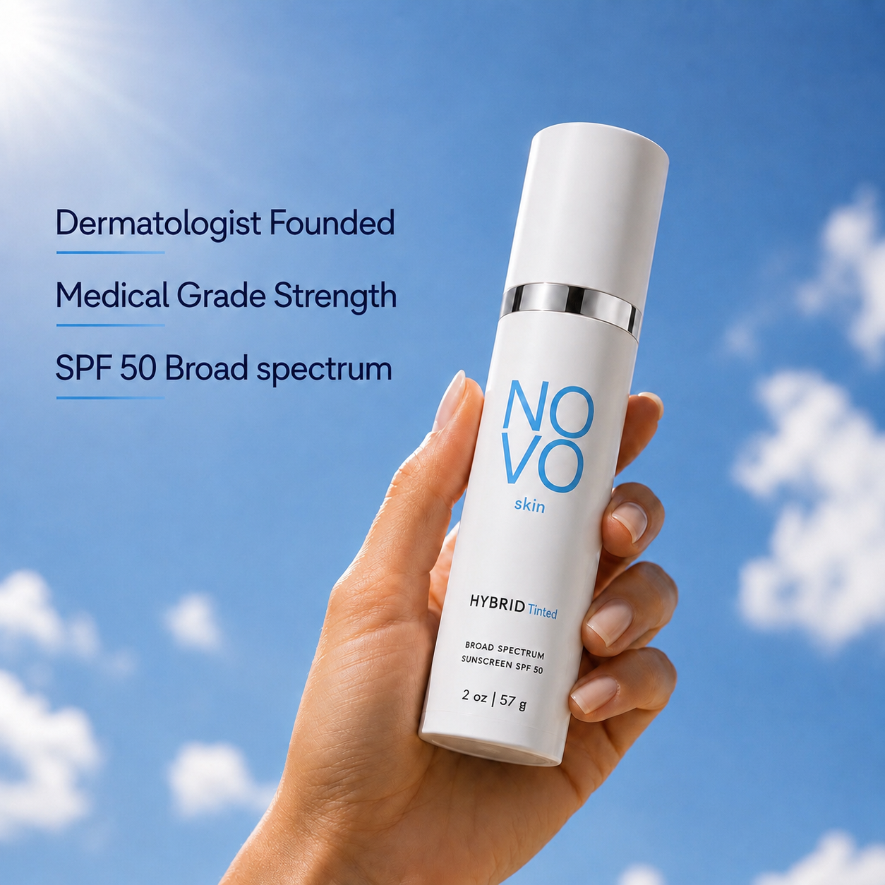 HYBRID Tinted SPF 50 Sunscreen